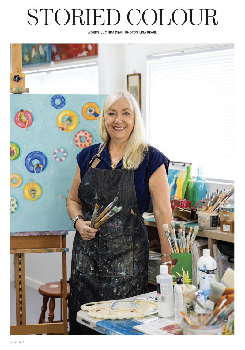 Glenda Borchard article in SALT Magazine